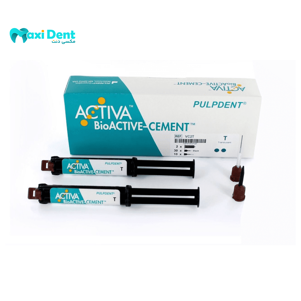 نمای اصلی سمان بایو اکتیو پالپ‌دنت مدل BioACTIVE-CEMENT