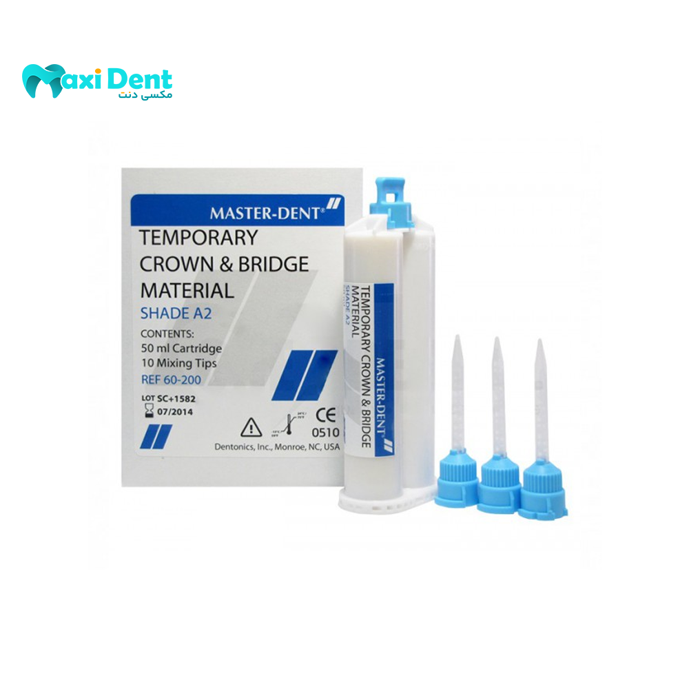 نمای اصلی روکش موقت آکریلی Master Dent