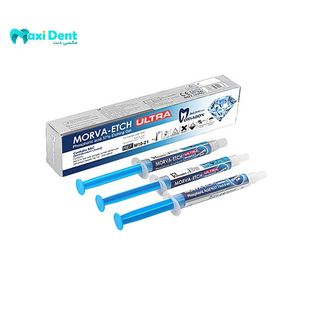 نمای اصلی سرنگ ژل اچ ۳۷٪ Morva Etch Ultra