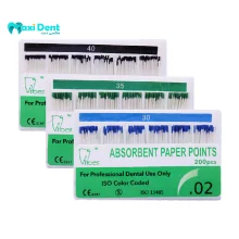 کن کاغذی تیپر ۲% – Tribest (Absorbent Paper Points)