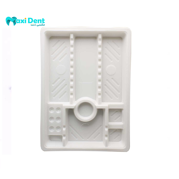 نمای نزدیک از سینی پلاستیکی آسیا دنتال