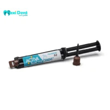 نمای نزدیک از سرنگ سمان زیست‌فعال پالپ‌دنت