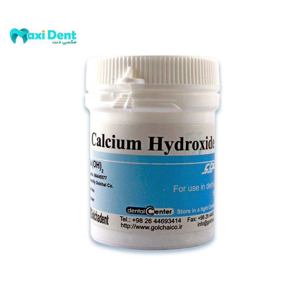 نمای اصلی پودر کلسیم هیدروکساید گلچای
