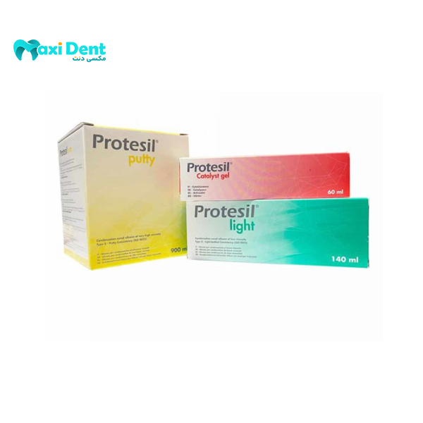 بسته‌بندی کامل مواد قالب‌گیری Protesil​