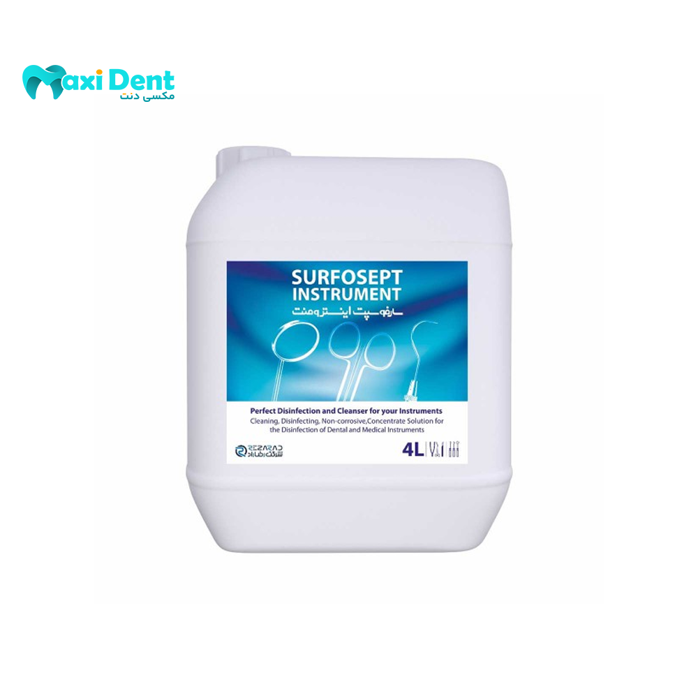 تصویر اصلی محلول ضدعفونی‌کننده ابزار سارفوسپت اینسترومنت ۴ لیتری رضاراد